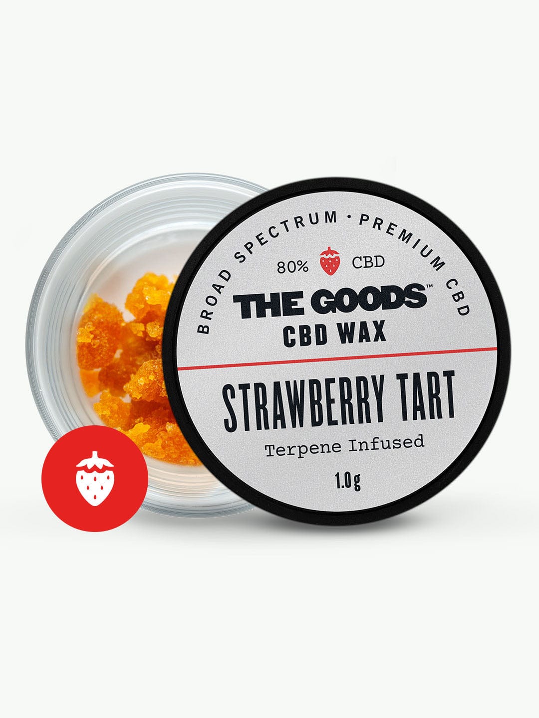 STRAWBERRY TART CBD WAX CRUMBLE UK
