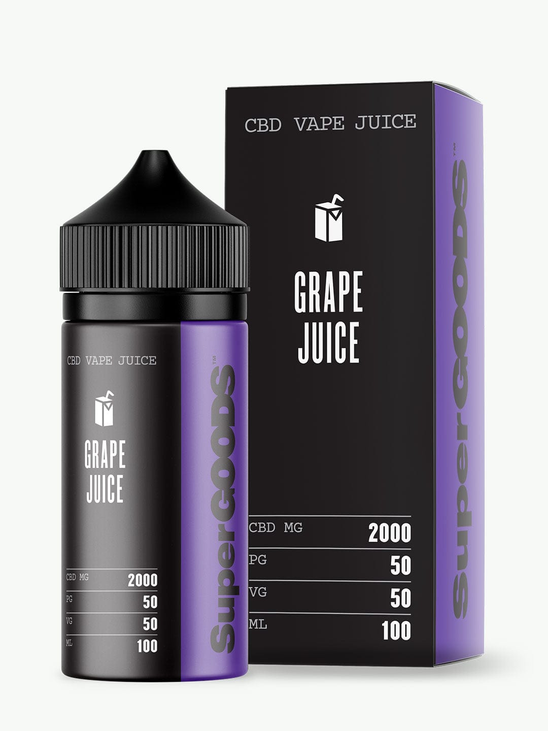 Grape Juice CBD Vape Oil | Super Goods | 2000mg