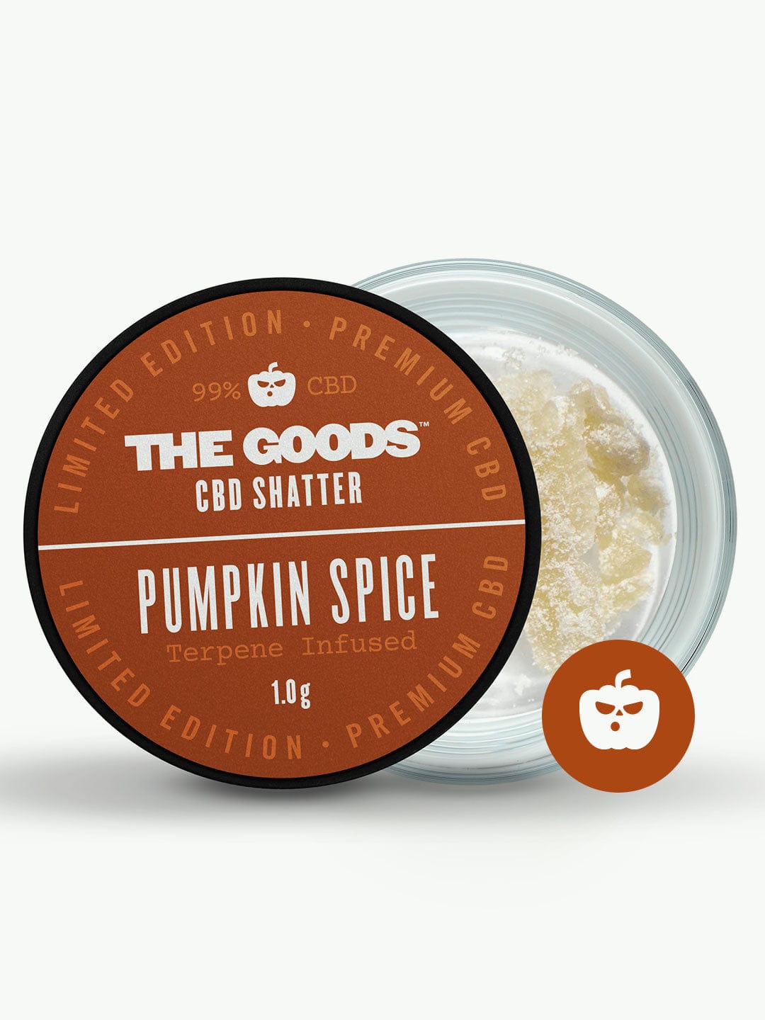 PUMPKIN SPICE CBD ISOLATE SHATTER UK