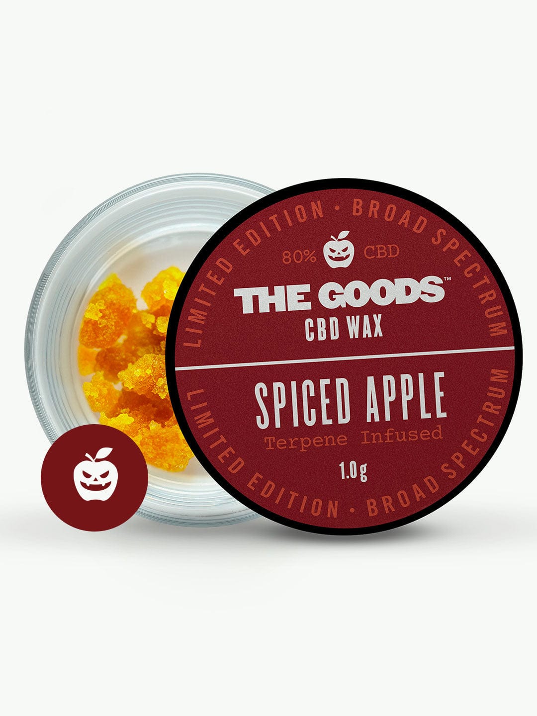 SPICED APPLE CBD ISOLATE SHATTER UK