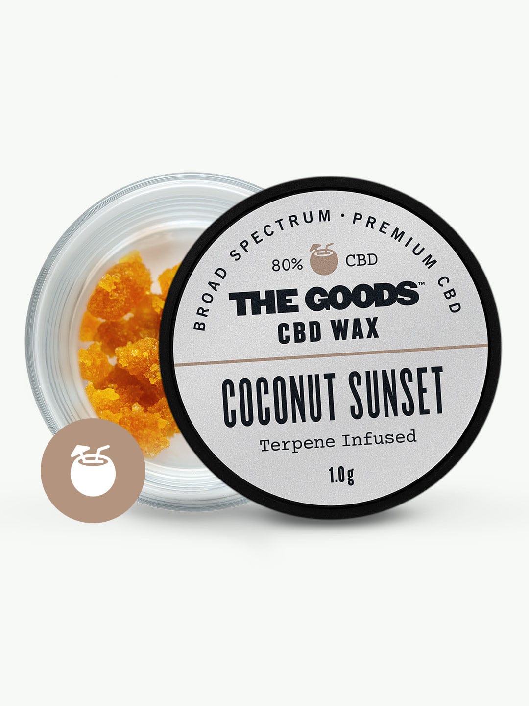 COCONUT SUNSET CBD WAX CRUMBLE UK