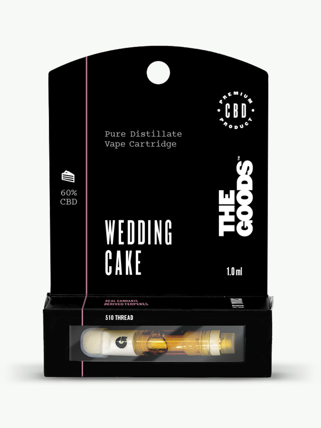 Wedding Cake Live Resin 510 Cartridge 60% CBD 1.0ml